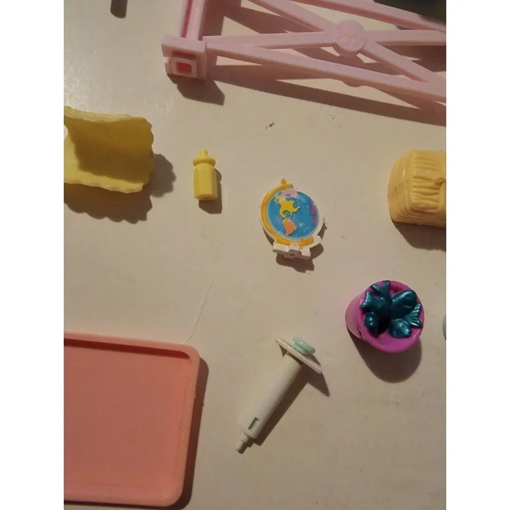 Lot Of 13 LPS Littlest Pet Shop Accessories Replacement Pieces Vtg 90s Vet